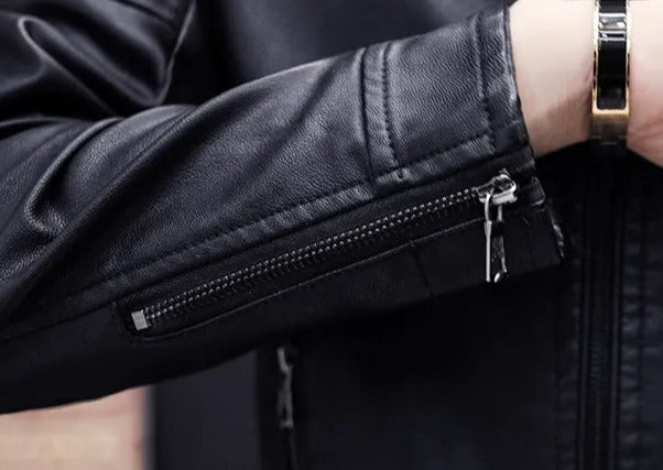 Jaqueta de Couro Masculina