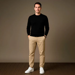 Calça Chino Masculina em Sarja