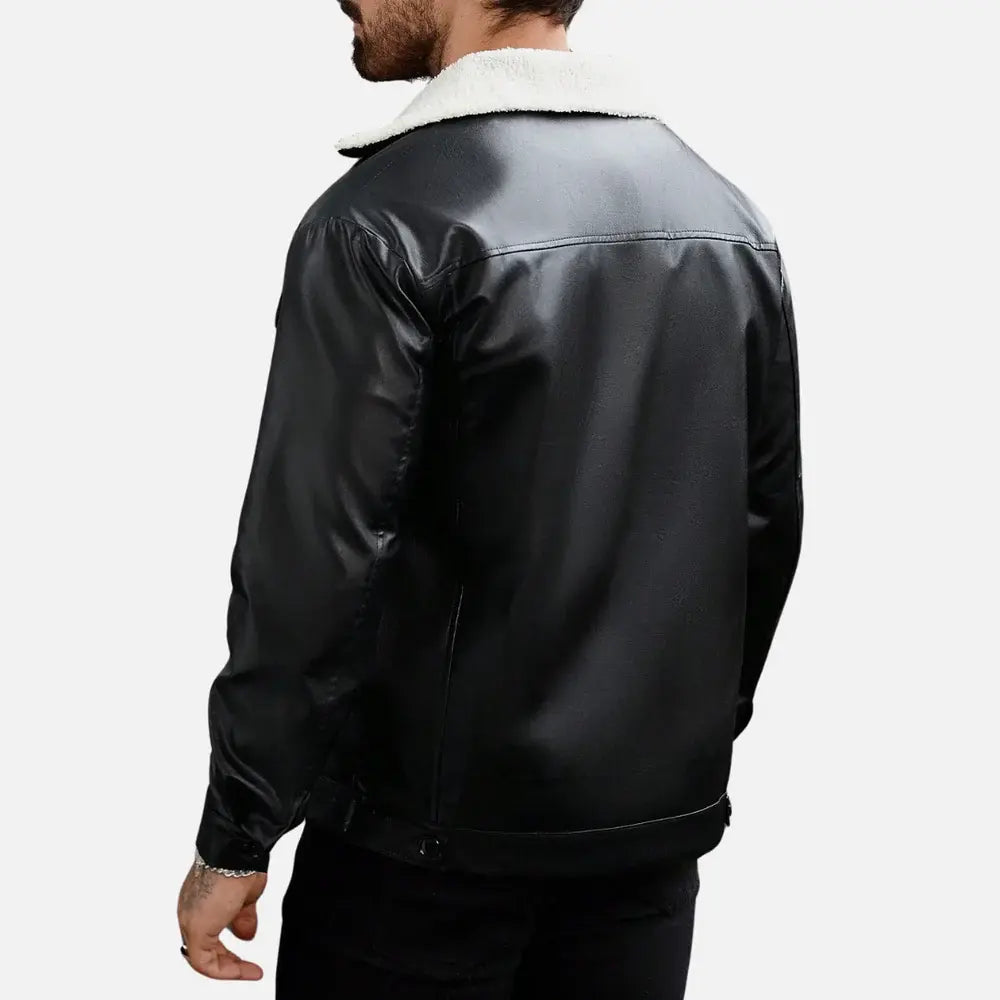 Jaqueta de Couro Masculina Zorvik- BL113