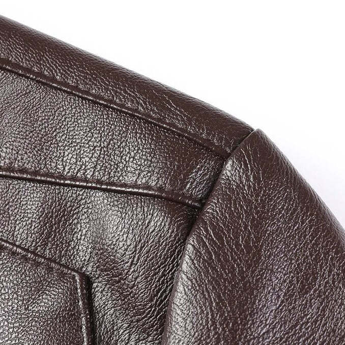 Jaqueta de Couro Masculina Zorvik- BL144