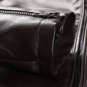 Jaqueta de Couro Masculina Zorvik- BL144