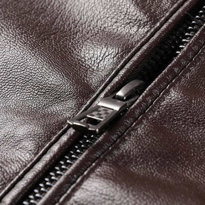 Jaqueta de Couro Masculina Zorvik- BL144